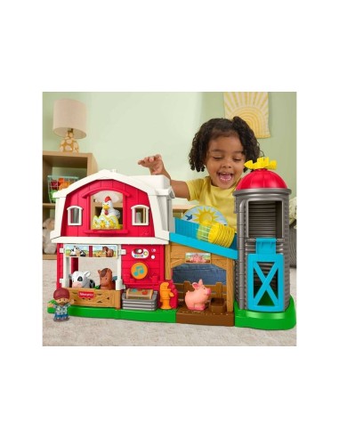 Fisher‑Price Little People Divertente Fattoria Animali Felici Multilingue | Shop in Casa