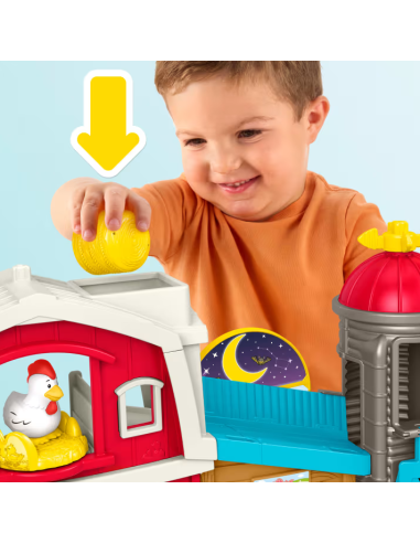 Fisher‑Price Little People Divertente Fattoria Animali Felici Multilingue | Shop in Casa