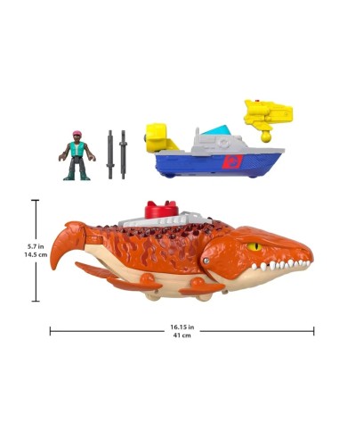 Fisher-Price Mosasauro Acquatico Jurassic World Rebirth Playset | Shop in Casa