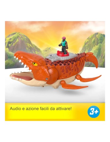 Fisher-Price Mosasauro Acquatico Jurassic World Rebirth Playset | Shop in Casa