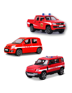 Modellino Vigili del Fuoco Burago 1:43 die-cast | shopincasa.it