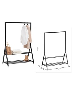 APPENDIABITI 193462 ATHENA 121X56X167CM METALLO NERO