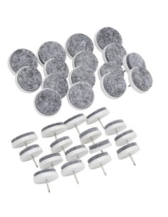 CONF 16 FELTRINI CHIODATI 202488 12CM GRIGIO