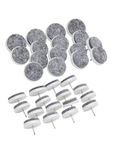 CONF 16 FELTRINI CHIODATI 202488 12CM GRIGIO