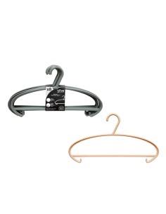 CONF 8 GRUCCE 209380 HANG'UP ASSORTITO 40X23CM PLASTICA