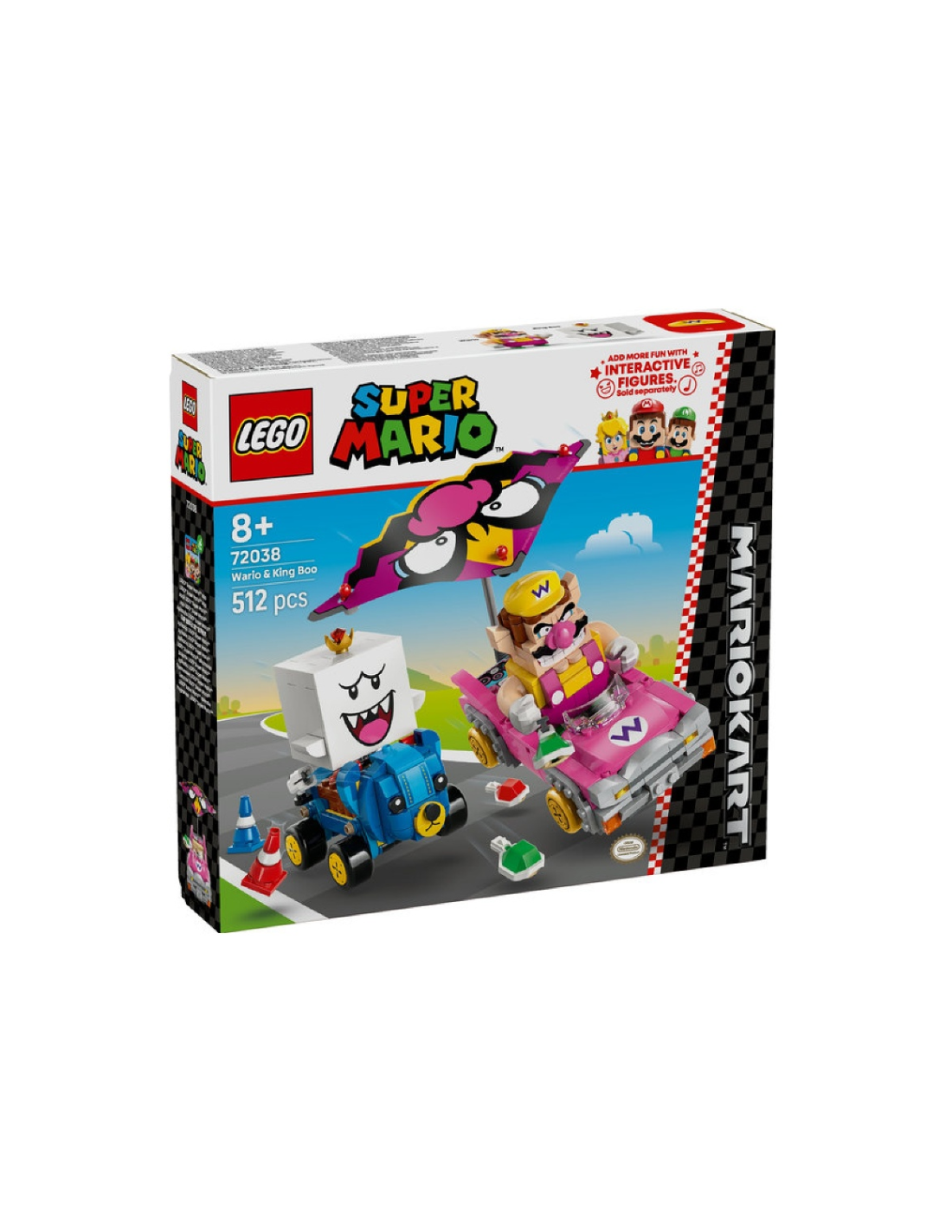 SUPERMARIO 72038 WARIO E KINGO BOO