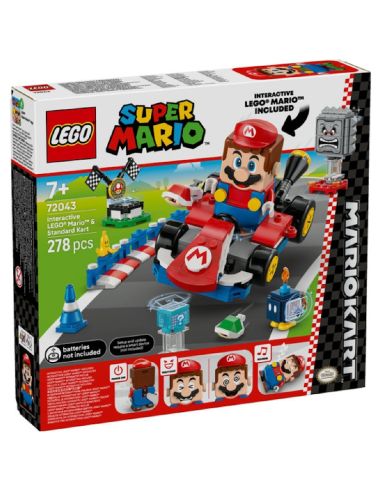 SUPERMARIO 72043 MARIO INTERATTIVO E KART