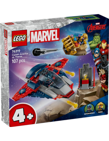 GIOCATTOLO PUBBLICIZZATO: vendita online LEGO 76319 Marvel Captain America Contro Thanos in offerta