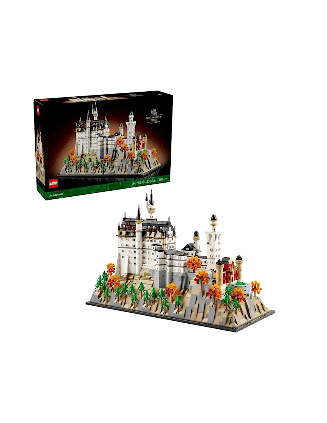 GIOCATTOLO PUBBLICIZZATO: vendita online LEGO 21063 Architecture Castello di Neuschwanstein in offerta