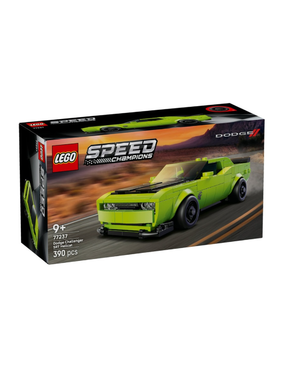 GIOCATTOLO PUBBLICIZZATO: vendita online LEGO 77237 Speed Champions Dodge Challenger SRT Hellcat | Set Muscle Car Americana i...