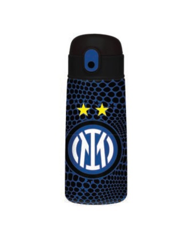 THERMOS E PORTAVIVANDE: vendita online Seven Inter, borraccia termica, blu, 460 ml, acciaio inox, 19x7 cm, caldo 12h, freddo ...