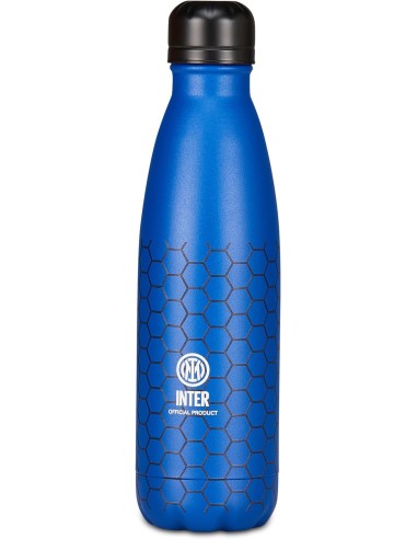THERMOS E PORTAVIVANDE: vendita online Seven Inter, borraccia termica, blu, 500 ml, acciaio inox, 26x7 cm, caldo 12h, freddo ...