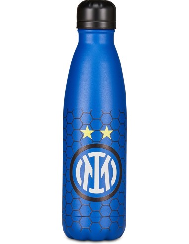 THERMOS E PORTAVIVANDE: vendita online Seven Inter, borraccia termica, blu, 500 ml, acciaio inox, 26x7 cm, caldo 12h, freddo ...