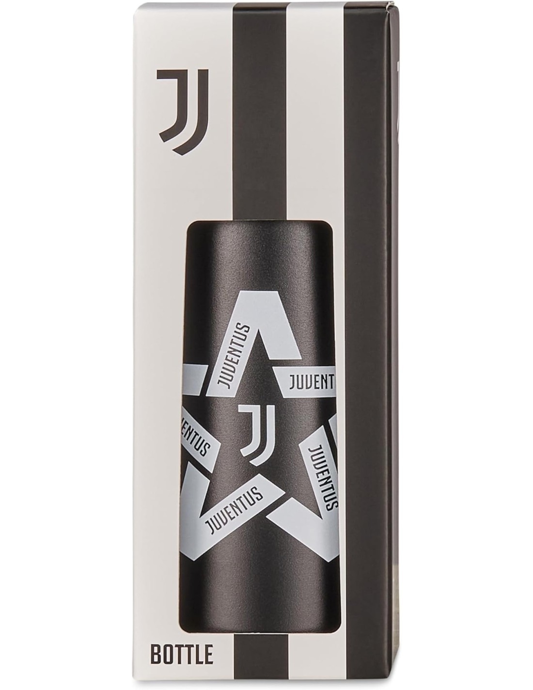THERMOS E PORTAVIVANDE: vendita online Seven Juventus, borraccia termica, nera, 460 ml, acciaio inox, 19x7 cm, caldo 12h, fre...