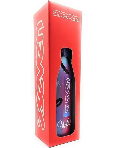 THERMOS E PORTAVIVANDE: vendita online Borraccia termica, acciaio inox, 500 ml, Seven, cuori, scuola, sport, tempo libero, ba...