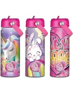 THERMOS E PORTAVIVANDE: vendita online SJ Gang, set scuola, unicorno, zaino, astuccio, diario, borraccia, portachiavi, arcoba...