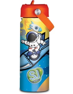 THERMOS E PORTAVIVANDE: vendita online Borraccia SJ, Termica 500 ml, per Bambini, in Acciaio, con Beccuccio, Caldo 12h Freddo...