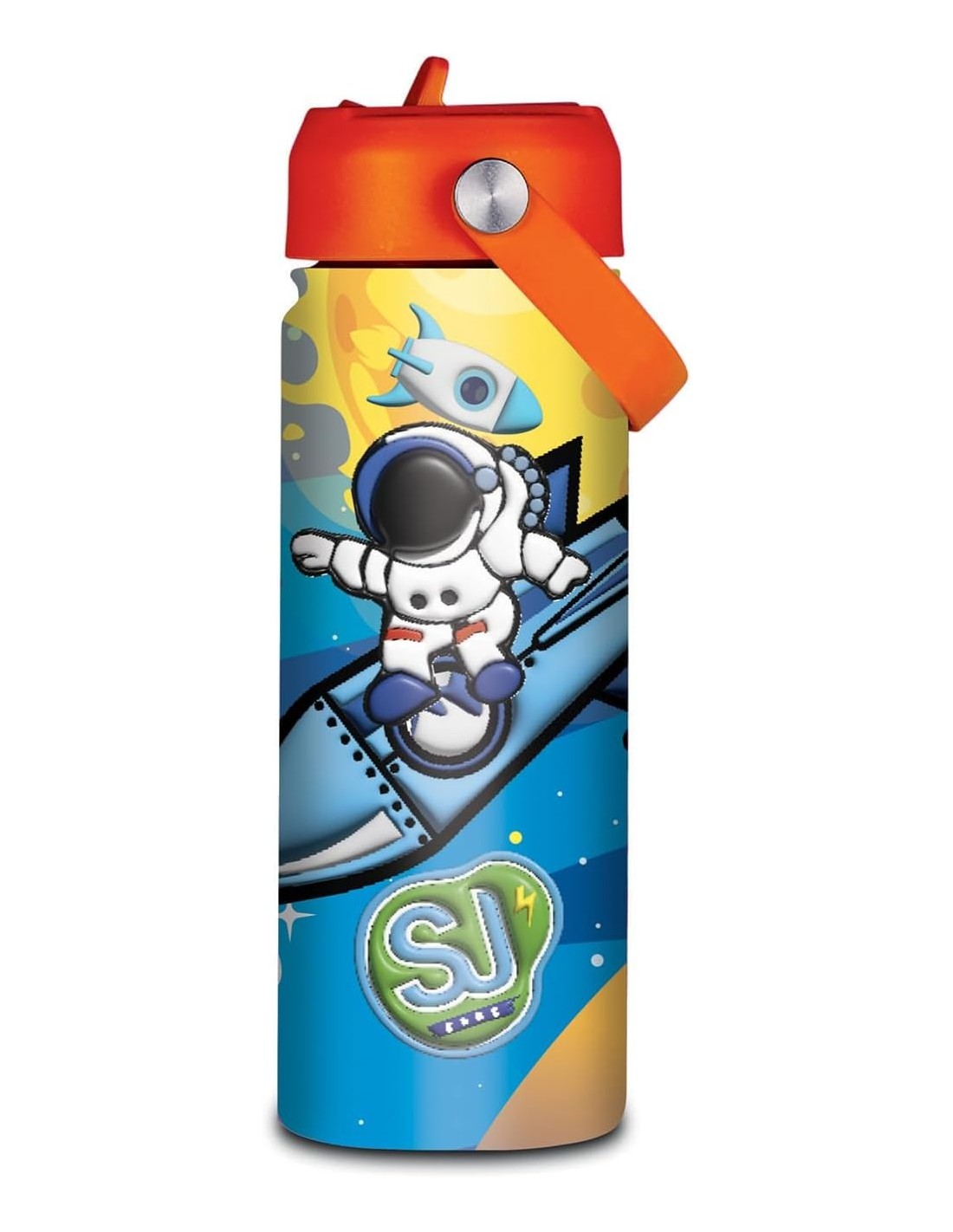 THERMOS E PORTAVIVANDE: vendita online Borraccia SJ, Termica 500 ml, per Bambini, in Acciaio, con Beccuccio, Caldo 12h Freddo...