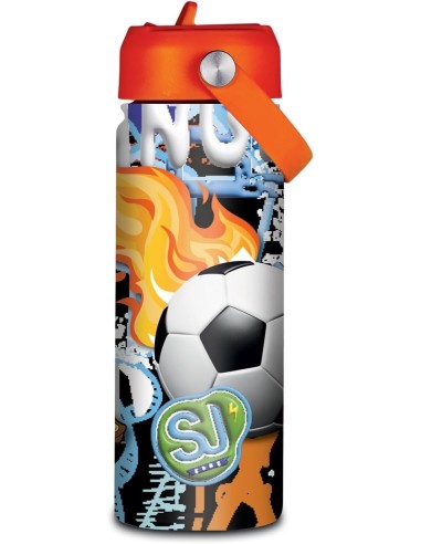 THERMOS E PORTAVIVANDE: vendita online Borraccia SJ, Termica 500 ml, per Bambini, in Acciaio, con Beccuccio, Caldo 12h Freddo...