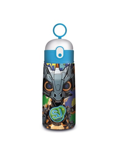 THERMOS E PORTAVIVANDE: vendita online Borraccia Termica SJ Gang, Animali, Boy and Girl, 500 ml, con Cannuccia, Acciaio INOX ...