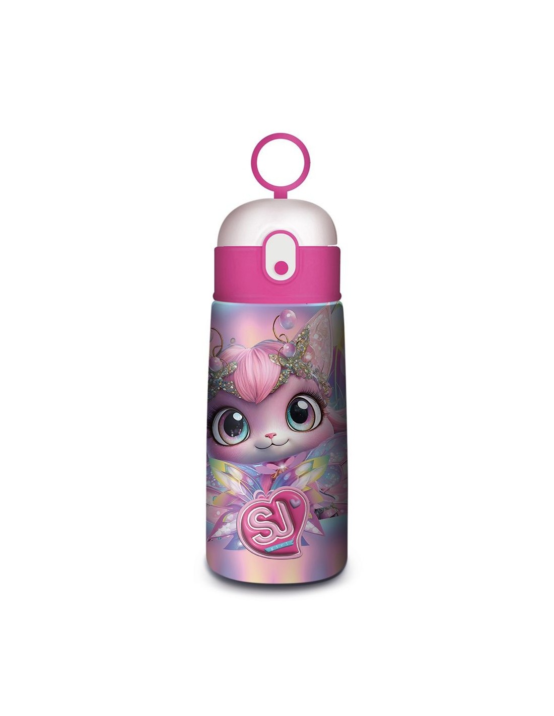 THERMOS E PORTAVIVANDE: vendita online Borraccia Termica SJ Gang, Animali, Boy and Girl, 500 ml, con Cannuccia, Acciaio INOX ...