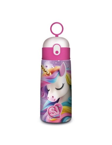 THERMOS E PORTAVIVANDE: vendita online Borraccia Termica SJ Gang, Animali, Boy and Girl, 500 ml, con Cannuccia, Acciaio INOX ...