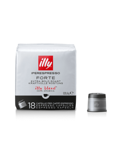 Illy Iperespresso Forte – 18 Capsule di Caffè Robusto | Shopincasa.it