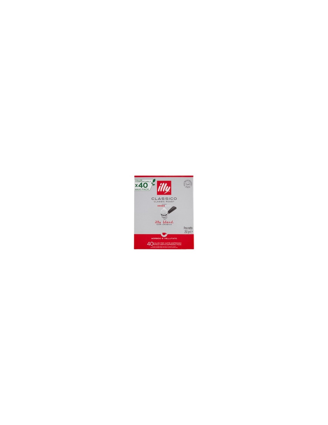 Illy Classico 40 Cialde ESE Espresso | shopincasa.it