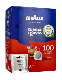 100 Cialde Lavazza Crema e Gusto Classico per Espresso | Shopincasa.it