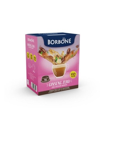 16 Capsule Ginseng ZERO Borbone Compatibili A Modo Mio | Shopincasa.it