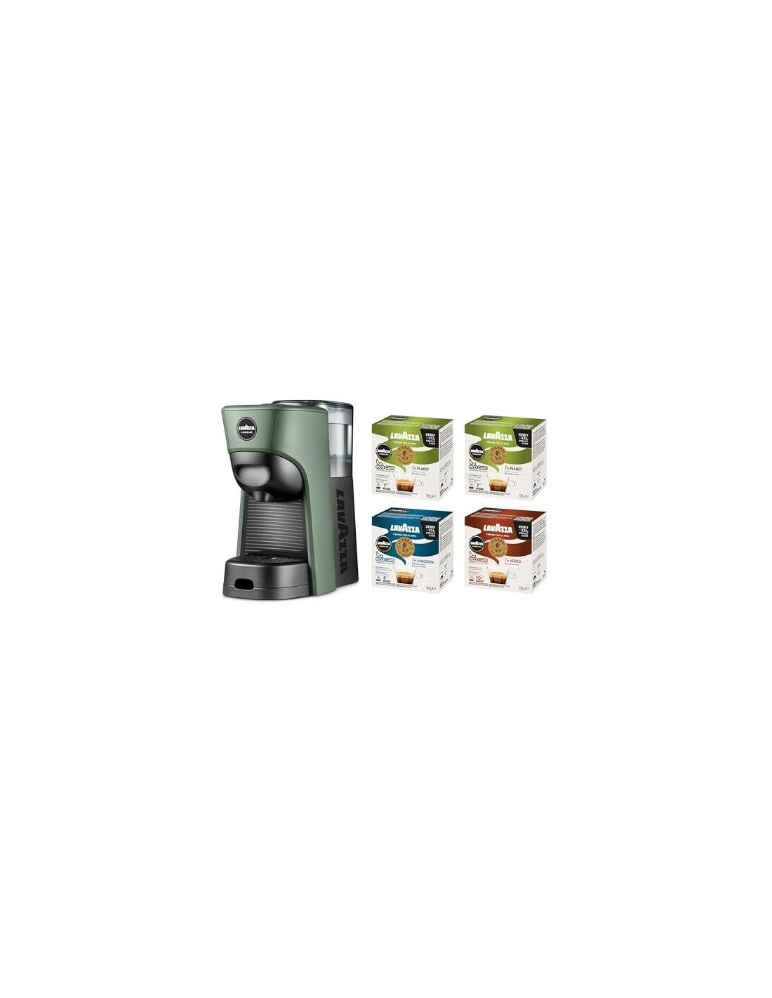 Lavazza Tiny ECO Verde A Modo Mio 1450 W | Shopincasa.it