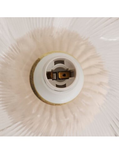 ILLUMINAZIONE: vendita online Lampada Phylas, D. 27,5 cm, A. 45,5 cm, ceramica beige, design moderno, arredo elegante in offerta