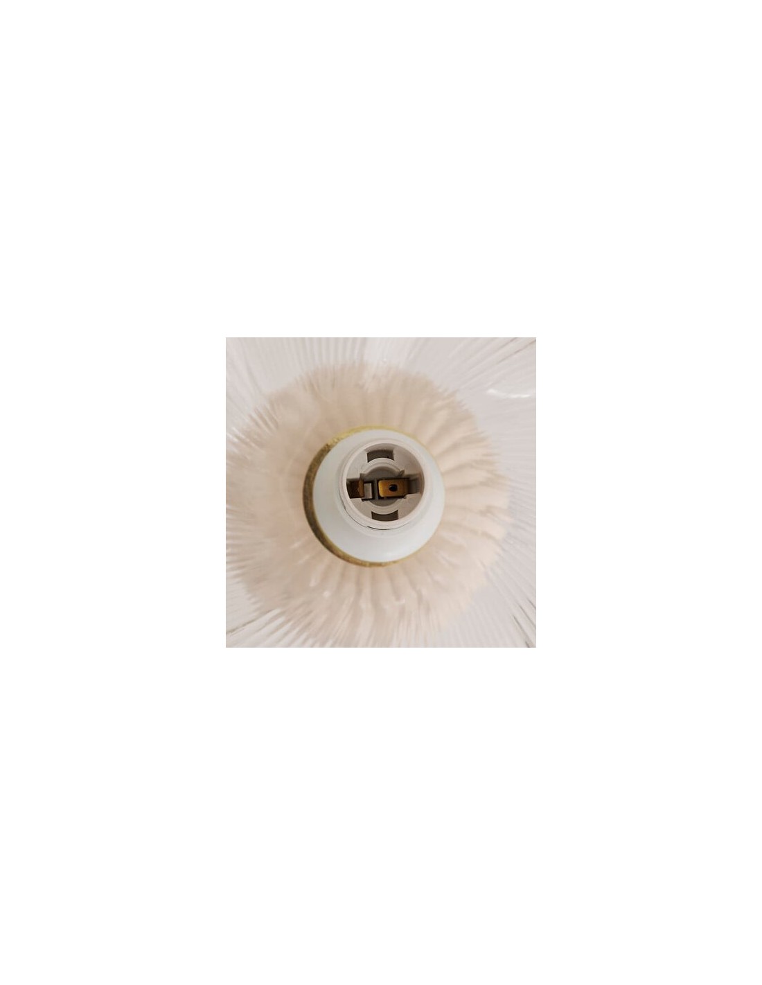 ILLUMINAZIONE: vendita online Lampada Phylas, D. 27,5 cm, A. 45,5 cm, ceramica beige, design moderno, arredo elegante in offerta