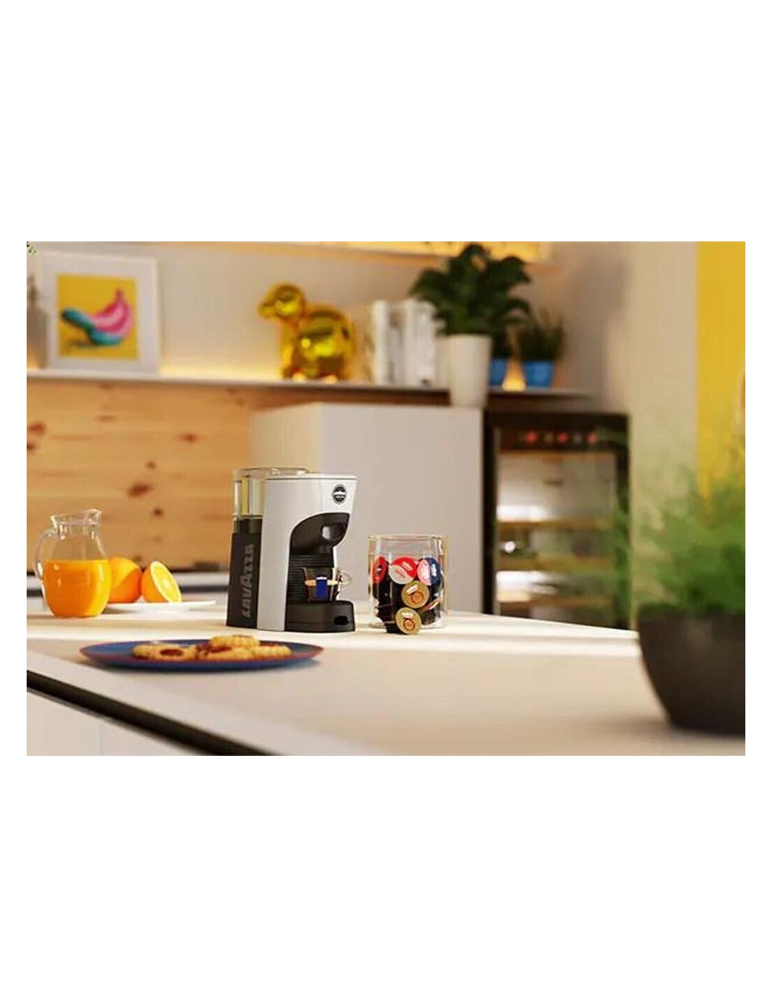 Lavazza Tiny ECO Bianca A Modo Mio 1450 W | Shopincasa.it
