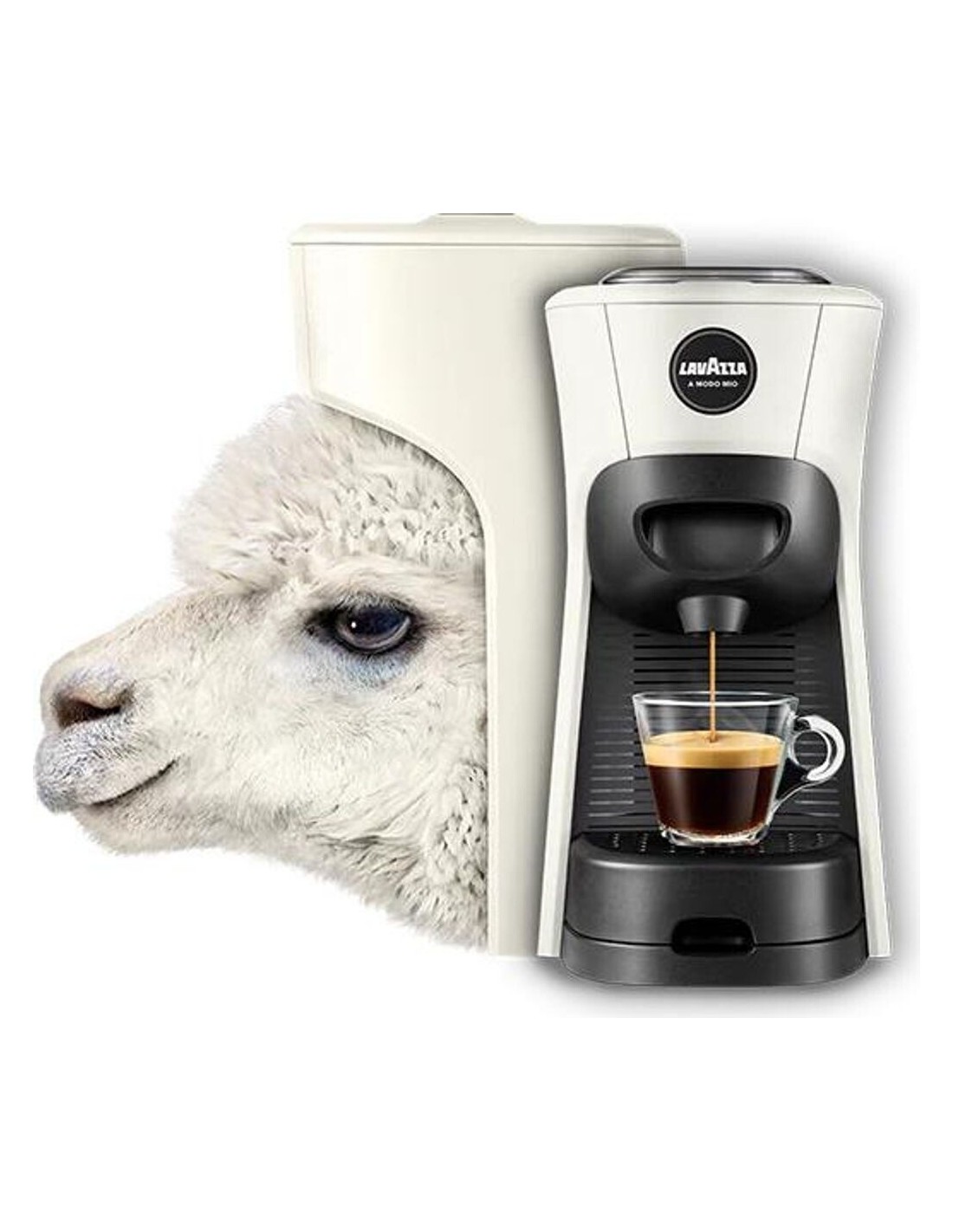 Lavazza Tiny ECO Bianca A Modo Mio 1450 W | Shopincasa.it