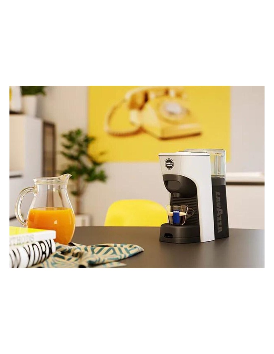 Lavazza Tiny ECO Bianca A Modo Mio 1450 W | Shopincasa.it