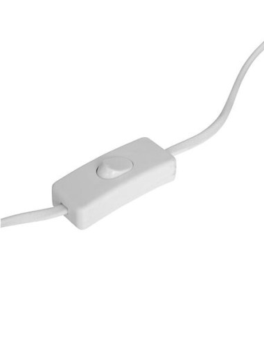 ILLUMINAZIONE: vendita online Lampada Gabin, bianca, H. 32 cm, L. 20 cm, design compatto, ceramica moderna in offerta