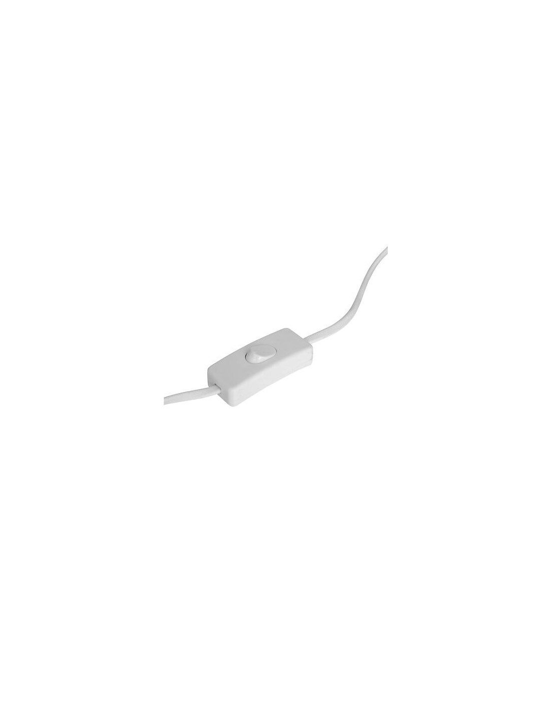 ILLUMINAZIONE: vendita online Lampada Gabin, bianca, H. 32 cm, L. 20 cm, design compatto, ceramica moderna in offerta