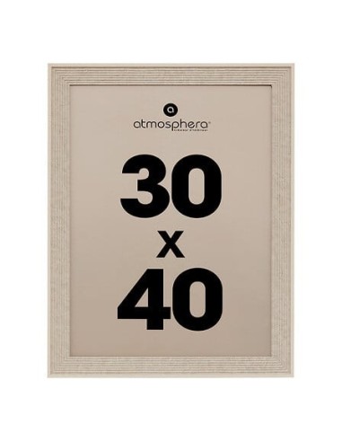 PORTAFOTO E CORNICI: vendita online Cornice Missy, 30 x 40 cm, effetto pietra, beige, MDF e vetro, da parete, verticale e ori...