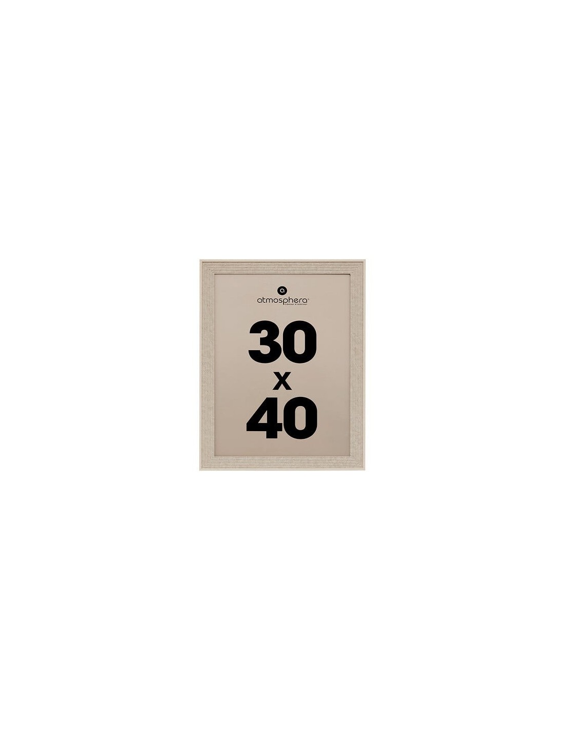 PORTAFOTO E CORNICI: vendita online Cornice Missy, 30 x 40 cm, effetto pietra, beige, MDF e vetro, da parete, verticale e ori...