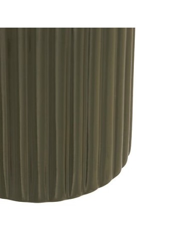 ILLUMINAZIONE: vendita online Lampada Phylas, D. 27,5 cm, A. 45,5 cm, ceramica verde kaki, vetro, design decorativo moderno i...