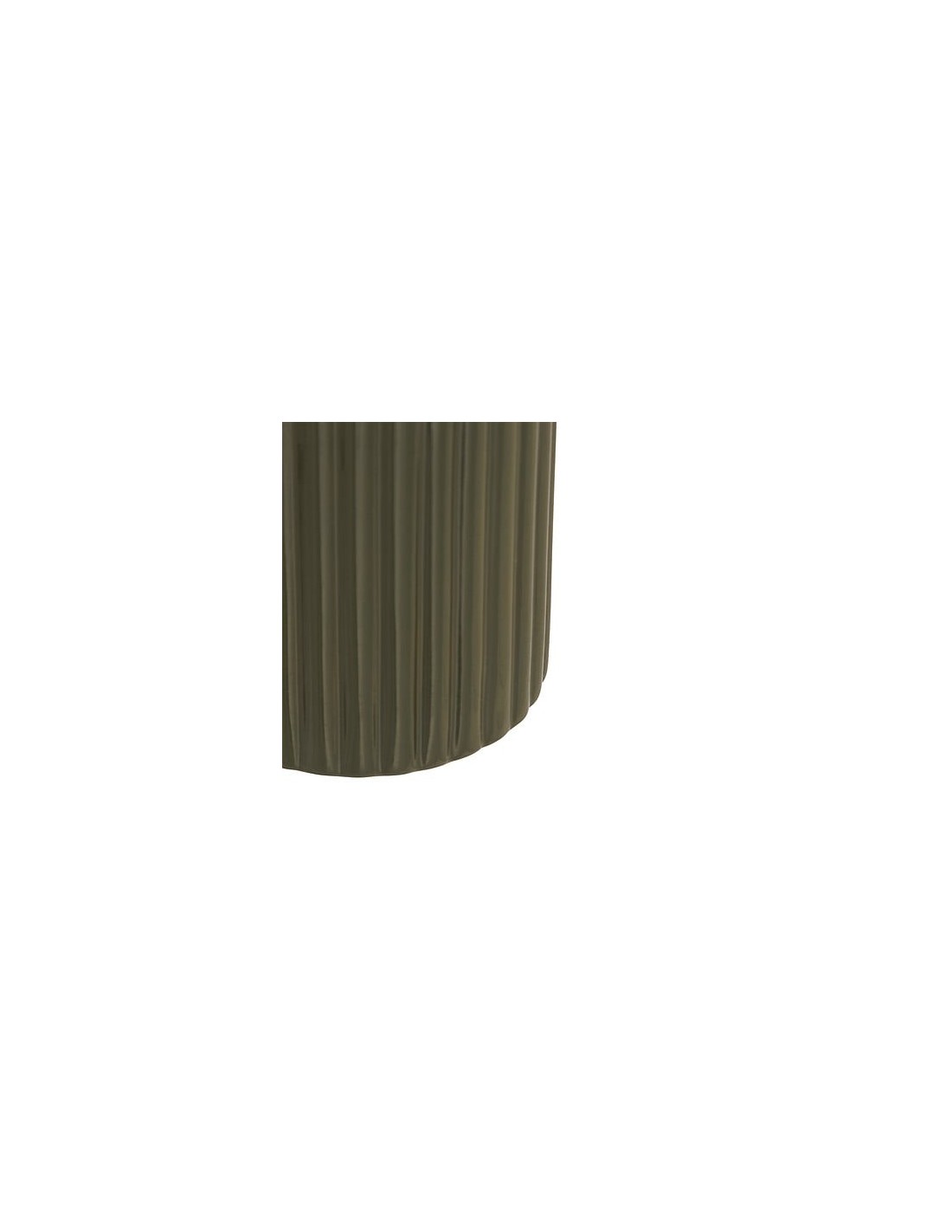 ILLUMINAZIONE: vendita online Lampada Phylas, D. 27,5 cm, A. 45,5 cm, ceramica verde kaki, vetro, design decorativo moderno i...
