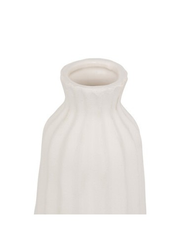 VASI D'ARREDO: vendita online Vaso Fernan, ceramica bianca, D. 13 cm, H. 30 cm, design elegante, stoneware in offerta