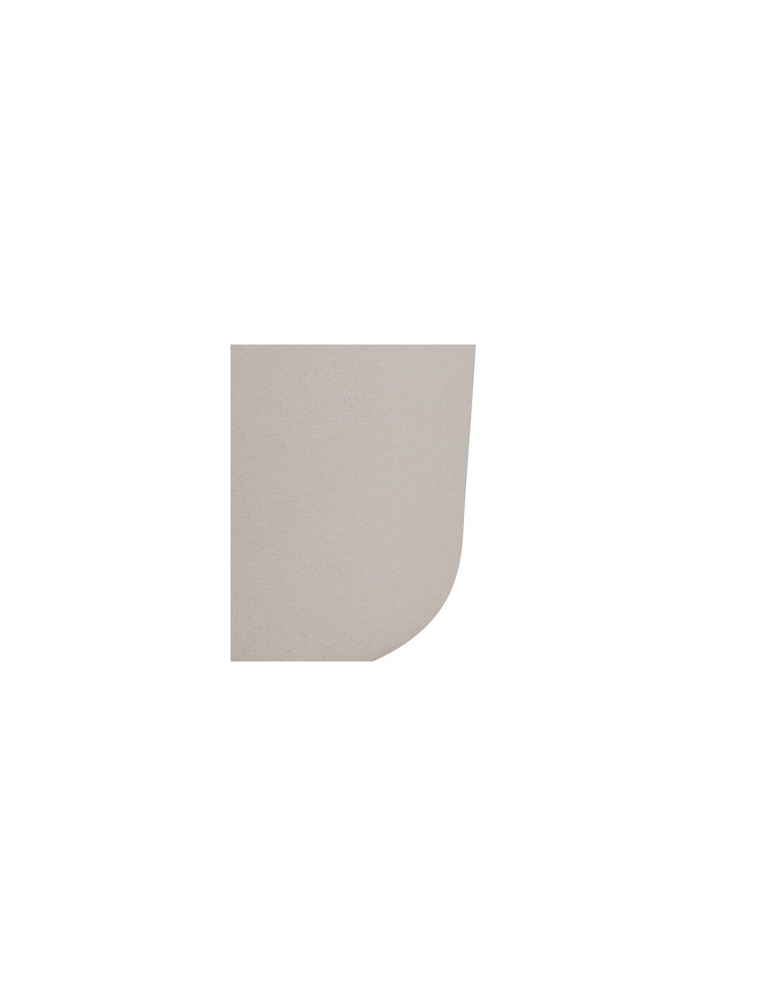 ILLUMINAZIONE: vendita online Lampada da terra, Keyah, D. 28 cm, A. 111 cm, bianca, stoneware in offerta