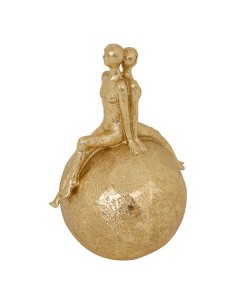 OGGETTISTICA: vendita online Statua famiglia Hapi, L. 16,5 cm, P. 13 cm, H. 22,5 cm, resina dorata in offerta