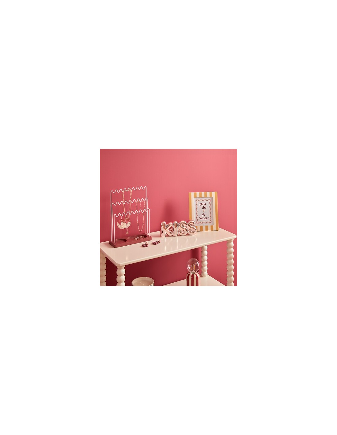 OGGETTISTICA: vendita online Decorazione parola, Chéri, L. 21,5 cm, P. 4 cm, A. 8,5 cm, ceramica assortita, dolomite in offerta