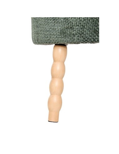 SEDIE: vendita online Sgabello d’appoggio, Spolo, D. 38 cm, H. 39 cm, ciniglia verde cedro in offerta