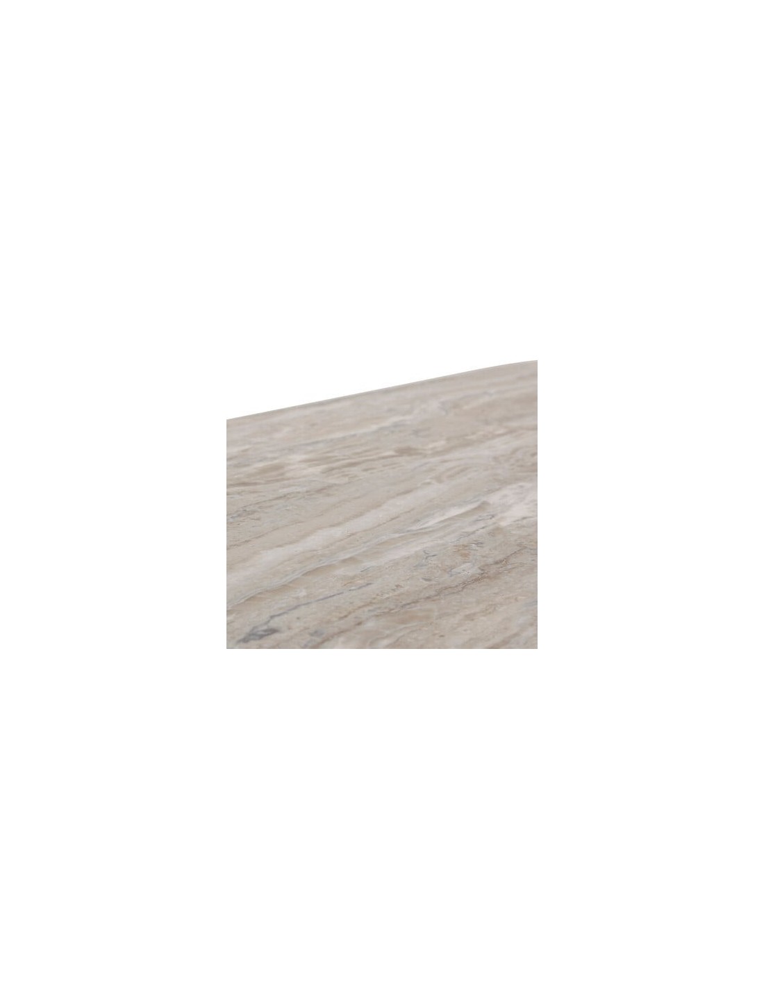 MOBILETTI E CONSOLE: vendita online Consolle Tusco, L. 140 cm, P. 34 cm, A. 79,5 cm, metallo, MDF effetto marmo, nero in offerta