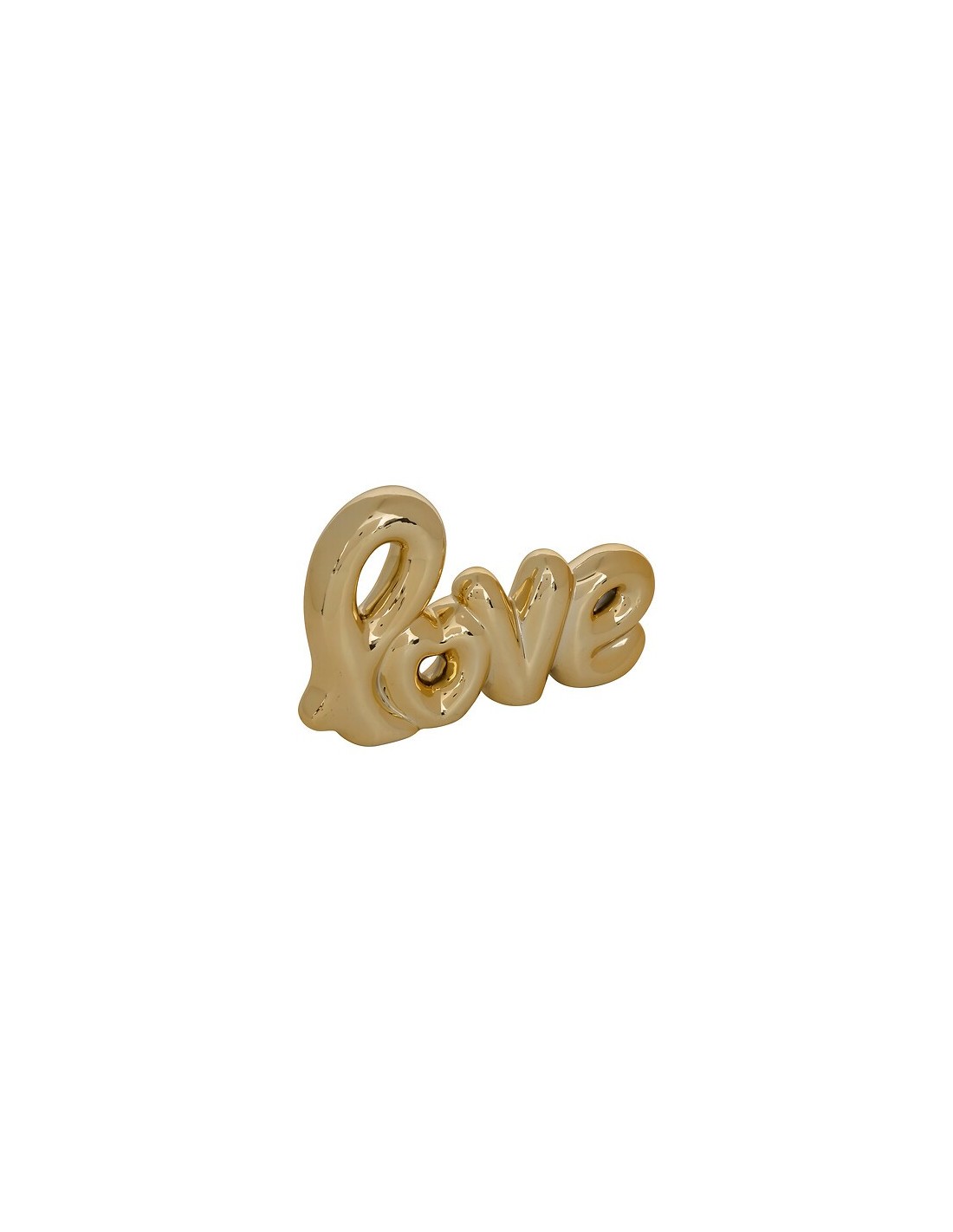 OGGETTISTICA: vendita online Decorazione parola, Love, L. 21,4 cm, P. 4 cm, A. 14 cm, ceramica assortita in offerta