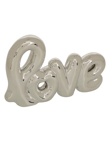 OGGETTISTICA: vendita online Decorazione parola, Love, L. 21,4 cm, P. 4 cm, A. 14 cm, ceramica assortita in offerta